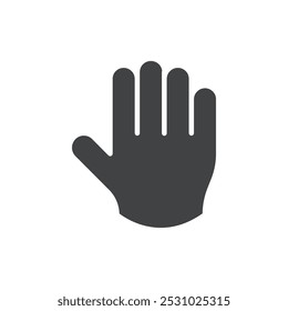 Conjunto de logotipo de Vector de icono de mano plano