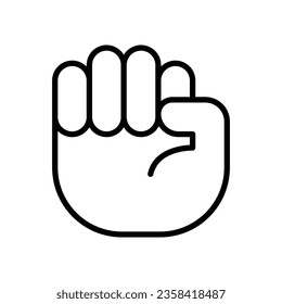 Hand icon vector on trendy design
