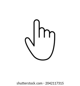 Hand icon vector, palm logo illustration, Vector Hand Icon Symbol