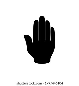 hand icon vector. hand Touch flat illustration collection symbol for design, Web design, Infographics, UI, Business and more.