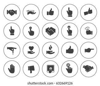 hand icons