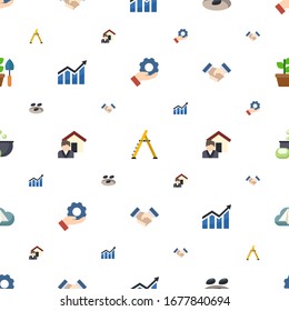 los iconos de la mano se ajustan perfectamente. Incluye servicios planos editables, stepladder, semillas, Beneficio, Servicio inmobiliario, sociedad, fabricación de jabón, iconos de Origami. iconos de mano para web y móvil.