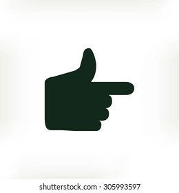  hand icon.vector