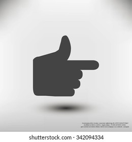  hand icon.vector
