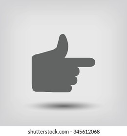  hand icon.vector