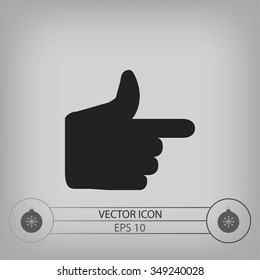  hand icon.vector