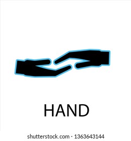 hand icon,vector best flat icon.