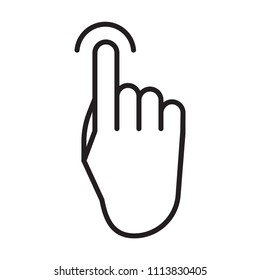 Hand icon,web and mobile