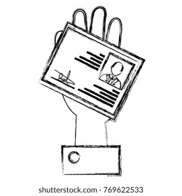 hand with id licence