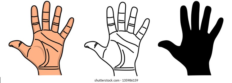 hand, illustration