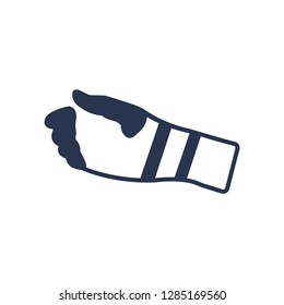 Hand Injury Icon - Vector