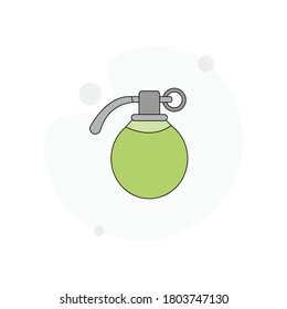 hand isolated vector flat illustration
