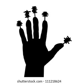 hand as the key