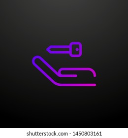 hand keywords nolan icon. Elements of startups set. Simple icon for websites, web design, mobile app, info graphics