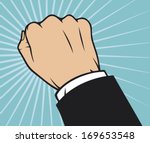 hand knocking at the door