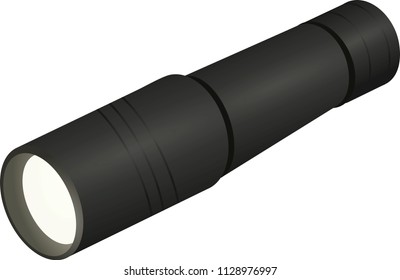 Hand lamp. vector illustration
