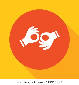  hand language icon