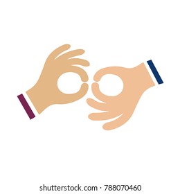 hand language icon