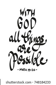 https www shutterstock com image vector hand lettering god all things possible 748184233