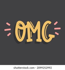 Hand lettering illustrations, handwriting for wall decoration, poster stickers and others