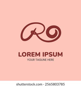 Hand Lettering A Letter Logotype