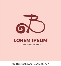 Hand Lettering A Letter Logotype