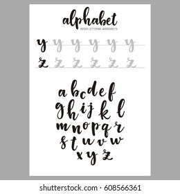 6,314 Hand Lettering Practice Images, Stock Photos & Vectors | Shutterstock