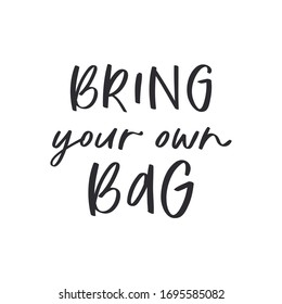 Hand lettering quote about zero waste living. Save the Planet Earth  inscription graphic design typography phrases. Hand written postcard, print, card about eco friendly lifestyle concept. No plastic