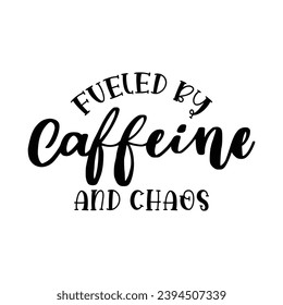 Hand lettering quotes with sketches for coffee shop or cafe. Hand drawn vintage typography collection isolated on white background. Mug Lettering Quotes Design