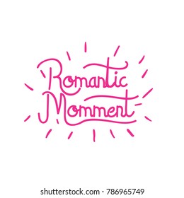 hand lettering valentine
