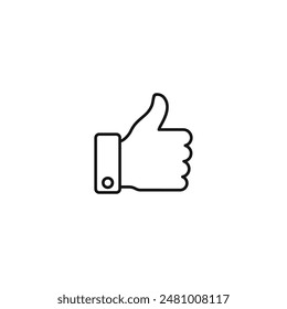 Hand like icon vector. EPS 10 editable vector