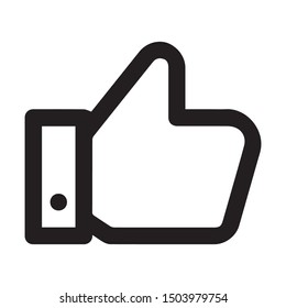 hand like icon vector illustration
