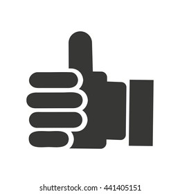 hand like  isolated icon design