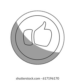 hand like social icon