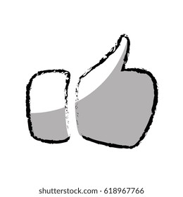 hand like social icon