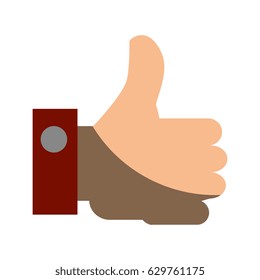 hand like social icon