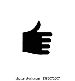 hand like thum symbol vector eps 10 