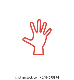 Hand Outline Images, Stock Photos & Vectors | Shutterstock