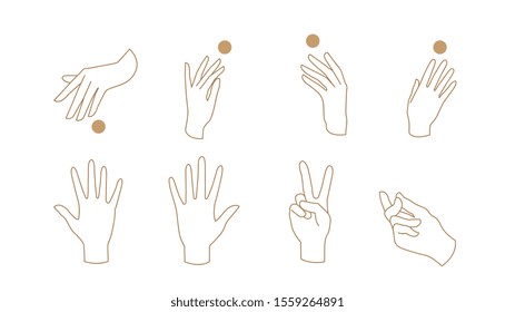 Hand Poses High Res Stock Images Shutterstock