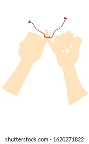 Hand and little finger image