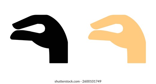 Hand Lizard web vector icons