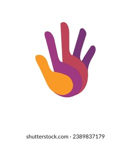 Logo De La Mano De Yoga Perdana