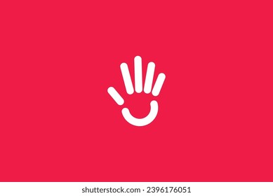 Hand logo design icon vector template