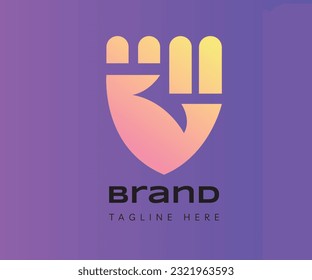 Elementos de plantilla de diseño de iconos de logotipo manual. Usable para marca y logotipos de negocios.
