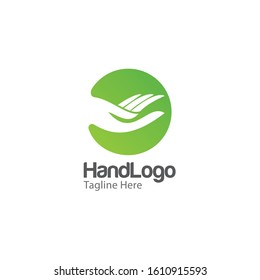 Hand Logo and Icon Vector Template
