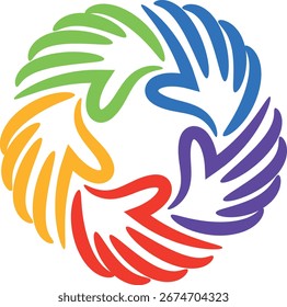 Logotipo de la mano y Plantilla de diseño de ilustración Vector de Imagen editable y de alta resolución para la promoción empresarial y herramientas de marca gráfica