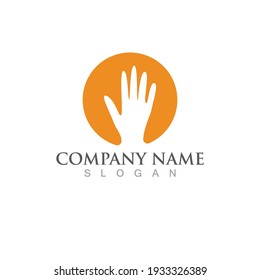 Hand Logo And Symbol Vector