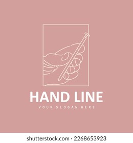 Hand Logo, Teamwork Vector, Team Company Design, Body health, Hand Care, Recycling