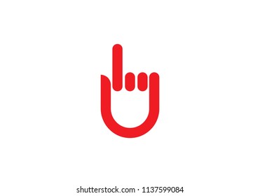 Hand  Logo Template vector icon Business