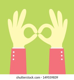 hand looking shape 